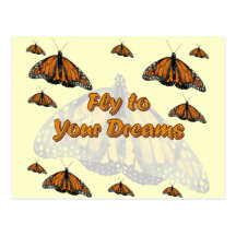 Monarch Butterflies Post Card