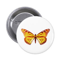 Monarch Butterfly Buttons