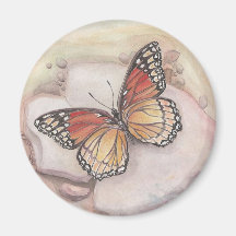 Monarch Butterfly Fridge Magnet