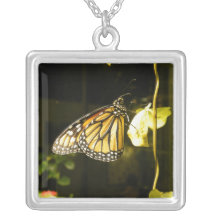 Monarch Butterfly Necklace