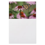 Monarch Butterfly on Flower Stationery Paper