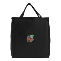 Monarch/ Milkweed Canvas Bag