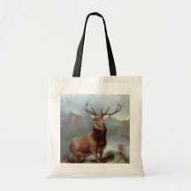 Monarch of the Glen, 1851 Canvas Bag