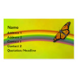 Monarchs & Rainbows Customizable Business Cards