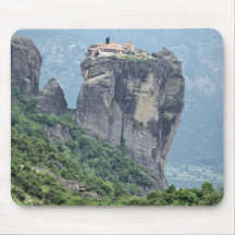 Monastery in Meteora, Greece Europe Mouse Pads