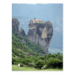 Monastery in Meteora, Greece Europe Postcard