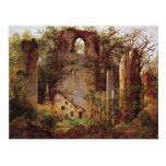Monastery Ruins at Eldena by Friedrich Postcards