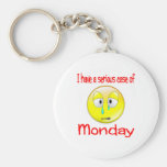 Monday Blues Keychain