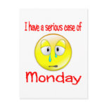 Monday Blues postcards