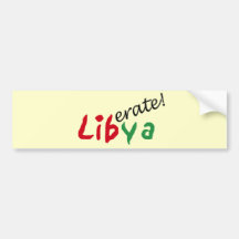Monde Affairs_Liberate Libye Adhésifs Pour Voiture