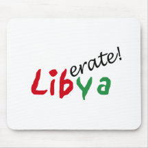 Monde Affairs_Liberate Libye Tapis De Souris