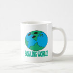 Monde de bowling tasse