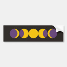 Monde Mondzyklus moon cycle Auto Sticker