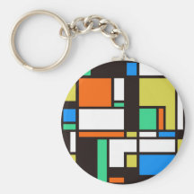 mondrian3 key chains