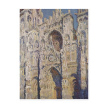 Monet, Claude Kathedrale von Rouen (Das Portal und Postcard