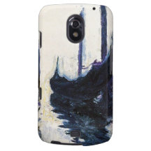 Monet Gondola In Venice Samsung Galaxy Nexus Cases
