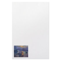 Monet sunrise at sea sailboat painting boating art