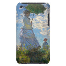 Monet The Promenade Woman with a Parasol iPod Case Barely There iPod Case