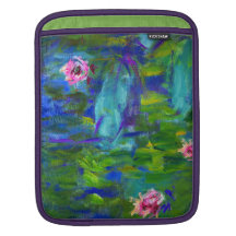Monet Water Lilies Sleeve For iPads