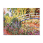 Monet's Bridge and Flowers postcards