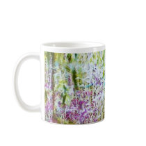 Monet's Bridge with Flowers Mugs
