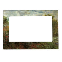 Monet's Garden at Argenteuil by Claude Monet Magnetic Frames