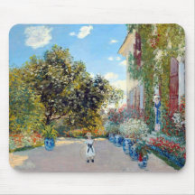 Monet's Garden Mousepads