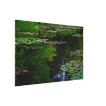 Monet's Lily Pond Gallery Wrapped Canvas