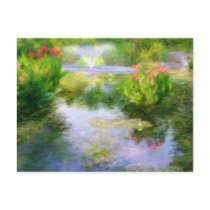 Monet's Water Garden Postcard