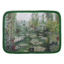 Monet's Waterlily Pond Giverny Folio Planners