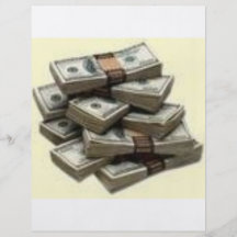 money full color flyer