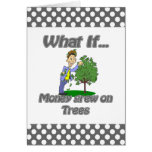 money grew on trees greeting card