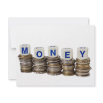Money Personalized Announcements