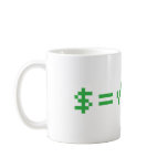 Money is the Square Root of Evil mugs