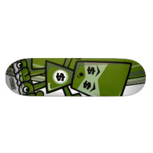 Money Mascot Skate Board