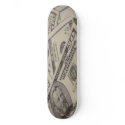 Money Print custom skateboard
