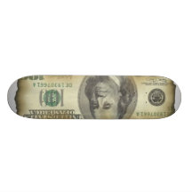 money to burn skateboard deck