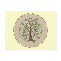 Money Tree Postcard