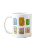 Money wealth abundance economics fun happy art coffee mug