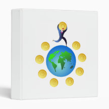 Money World 3 Ring Binders
