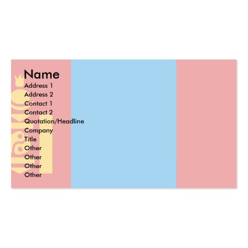 Mongolia Flag Business Card Template