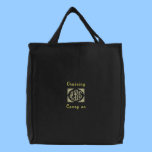 Mongrammed Cruising Carry on -dark embroidered bags
