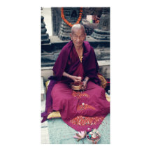 Monk in Bodh Gaya Photo Card