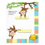 Monkey Baby Shower Invitation