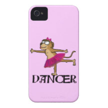 Monkey Ballet iPhone 4 Case-Mate Case