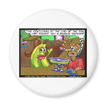 Monkey Banana Bar Tees Mugs Cards Gifts Etc Fridge Magnet