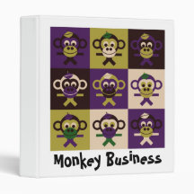 Monkey Business! - Designer Binder