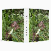 Monkey Business with Jungle Neighbours Vinyl Binders