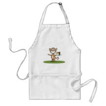 Monkey Cake Aprons