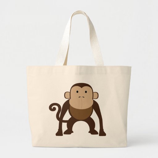 Monkey Canvas Bag